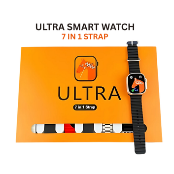 Ultra Smart Watch With 7 Straps