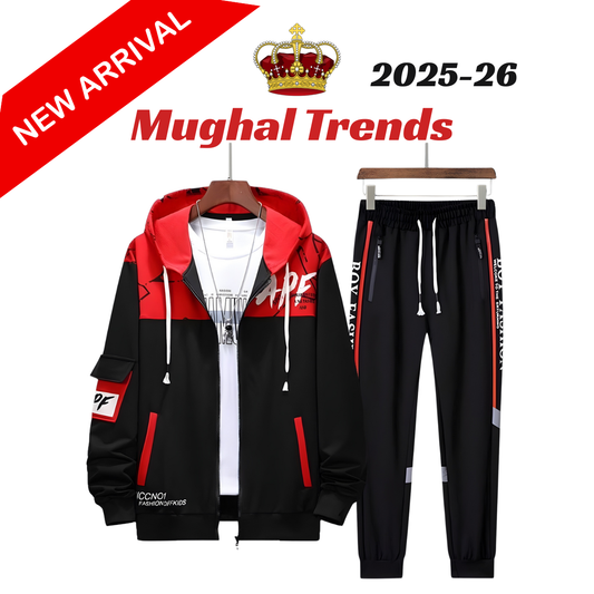 New Arrival 2 Piece Stylish Hoodies & Cargo Style Winter Tracksuit for Men – Premium Fleece | Winter Collection 2026