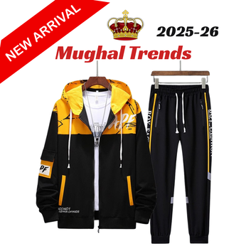 New Arrival 2 Piece Stylish Hoodies & Cargo Style Winter Tracksuit for Men – Premium Fleece | Winter Collection 2026