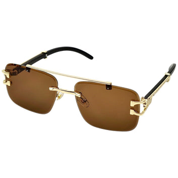 Phantom Edge – Amber Brown – Male Sunglasses – S-624