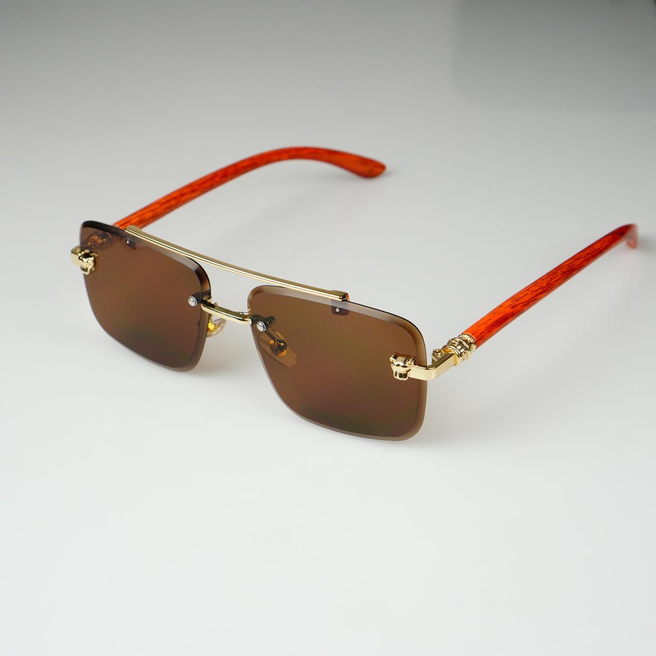 Woodline – Amber Brown – Male Sunglasses – S-611