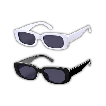 Retro Square Frame Sunglasses